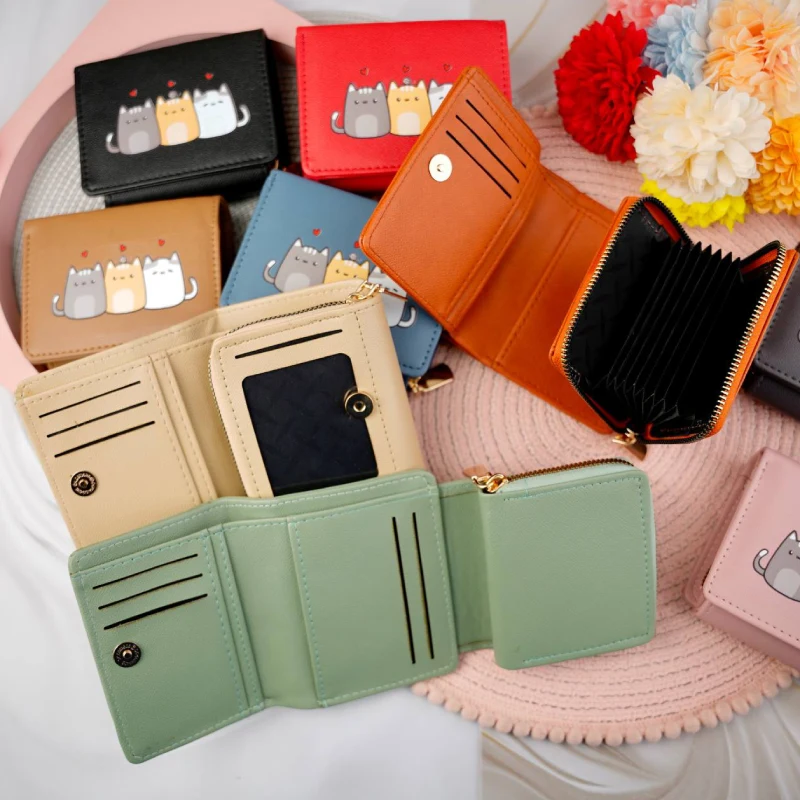 کیف پول جاکارتی آکاردئونی دخترانه پرادا