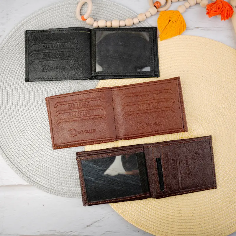 کیف پول جیبی مردانه دو برگ ماسیمو