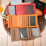 کیف پول سه لت کوچک داغی سوزنی