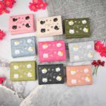 کیف پول دخترانه سه لت چاپی طرح گربه ها