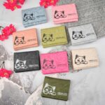 کیف پول دخترانه سه لت چاپی طرح گربه