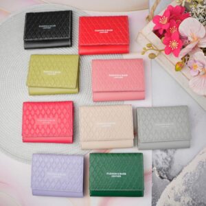 کیف پول سه لت داغی طرح لوزی
