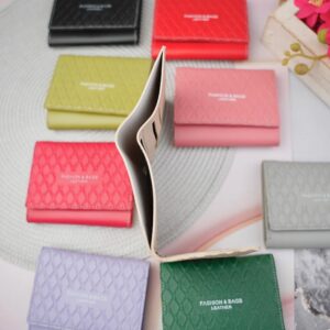 کیف پول سه لت داغی طرح لوزی