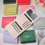 کیف پول سه لت داغی طرح لوزی