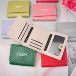 کیف پول سه لت داغی طرح آجری