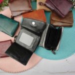 کیف پول پشت جاکارت کوچک براق
