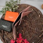 کیف پول سه لت داغی بافتی