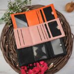 کیف پول سه لت داغی بافتی