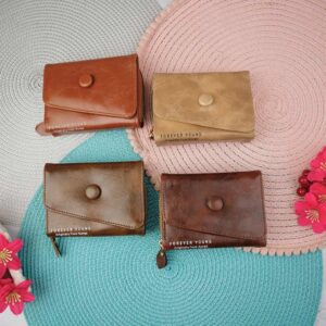 کیف پول پشت جاکارت سرخونه کج