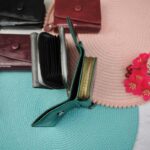 کیف پول پشت جاکارت سرخونه کج