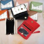 کیف پول پشت جاکارت سرخونه کج