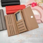 کیف پول تک لب گلدوزی ستاره