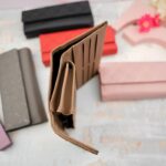 کیف پول تک لب گلدوزی ستاره