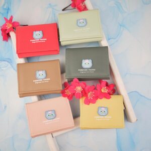 کیف پول سه لت فلوتر گربه