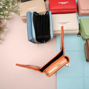 کیف پول پشت جاکارت داغی آجری