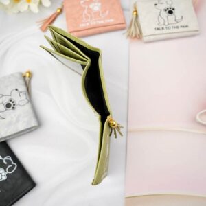 کیف پول سه لت چاپی سگ