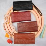 کیف پول سه لت دو تیکه طرح دار