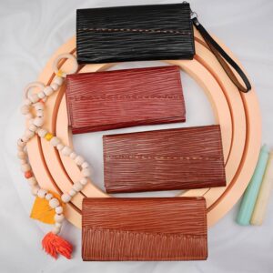 کیف پول سه لت دو تیکه طرح دار