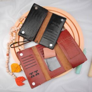 کیف پول سه لت دو تیکه طرح دار