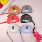 جاکارتی نیم گرد گل سرخ